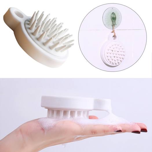 Silicone Scalp Massager Shampoo Brush for Scalp Care