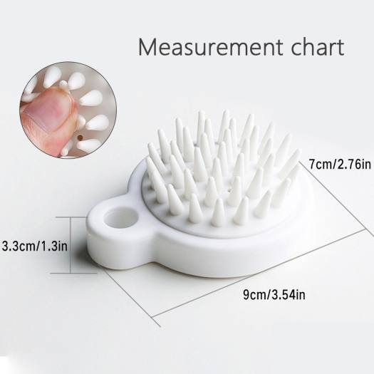 Silicone Scalp Massager Shampoo Brush for Scalp Care