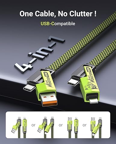 4 in 1 Universal Charging Cable