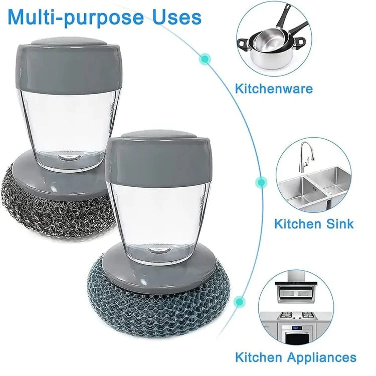 Kitchen Soap Dispencer Palm Brush