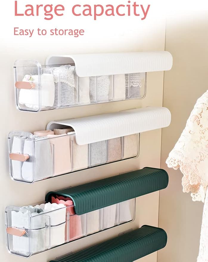 Wall Mounted Six Tier Storage Organizer