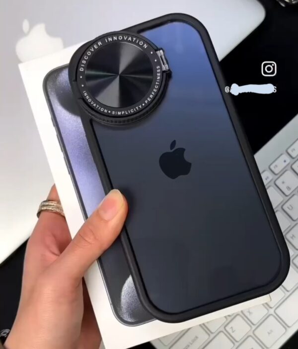 Iphone Slip Shiny Mirror Stand Mobile Cases