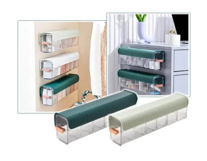 Wall Mounted Six Tier Storage Organizer