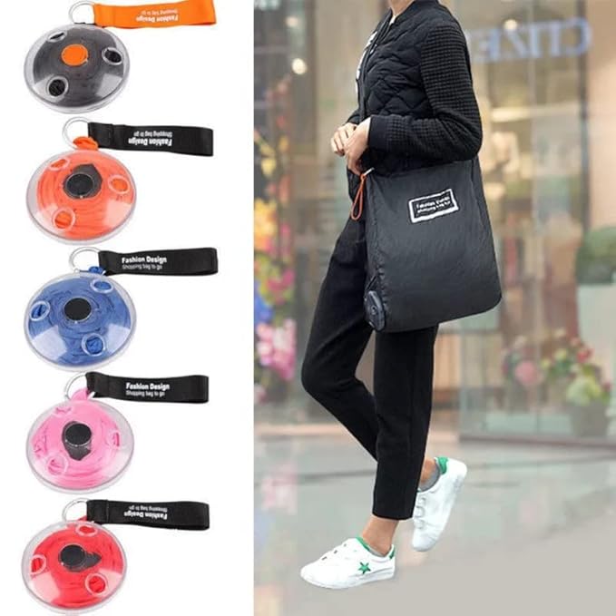 Portable Roll Up Shopping Bags