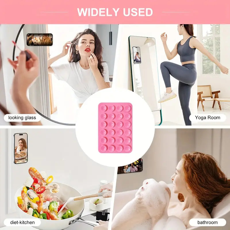 Silicon Suction Mobile Phone Sticker