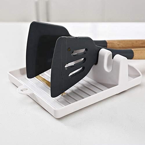 Non-Slip Spoon and Lid Rest Kitchen Utensils Organizer