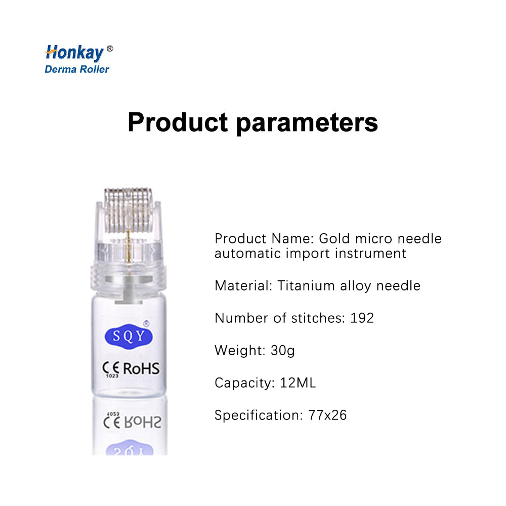 Advanced Micro-Needle Derma Roller with Integrated Bottle for Skin Rejuvenation