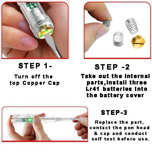 Ac / Dc Electric Light Tester Pen