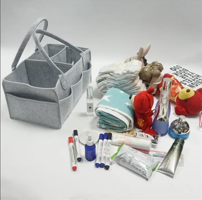 Foldable Baby Diaper Caddy Organizer