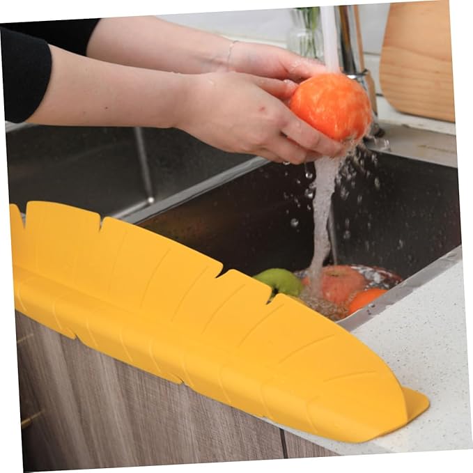 Silicone Sink Leaf Shape Water Splash Guard