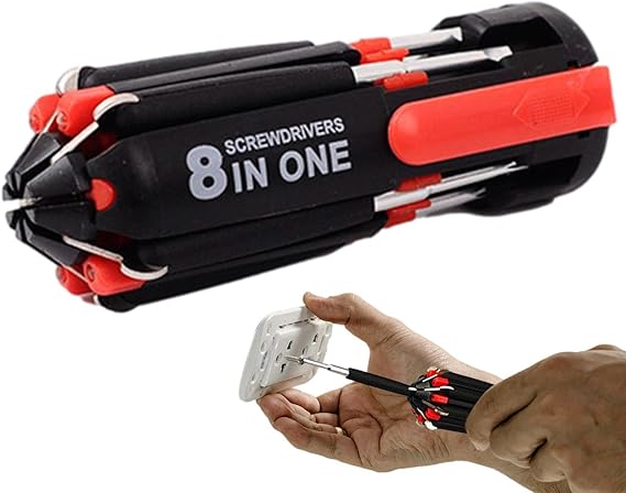 Multifunctional 8in1 Screw Driver