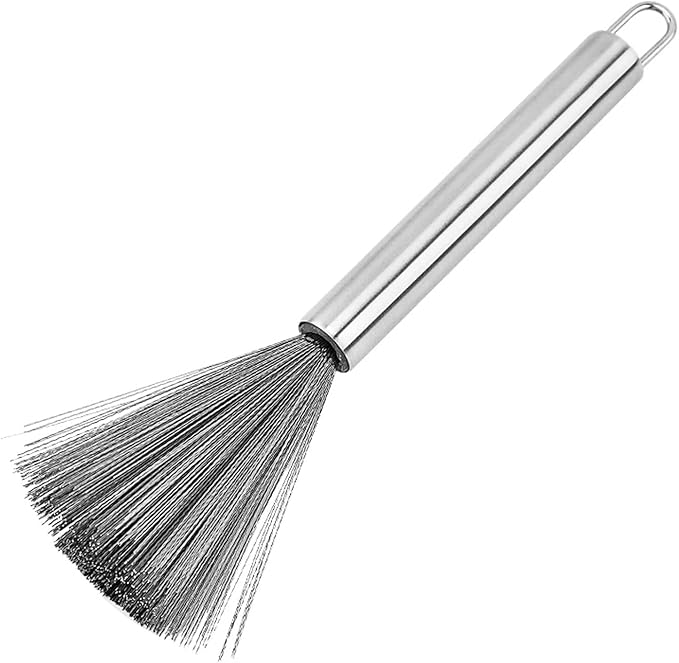 Stainless Steel Cleaning Pan Brush
