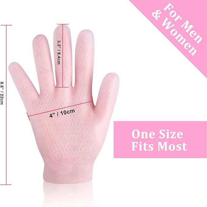 Silicone Moisturizing Soft Gel Gloves