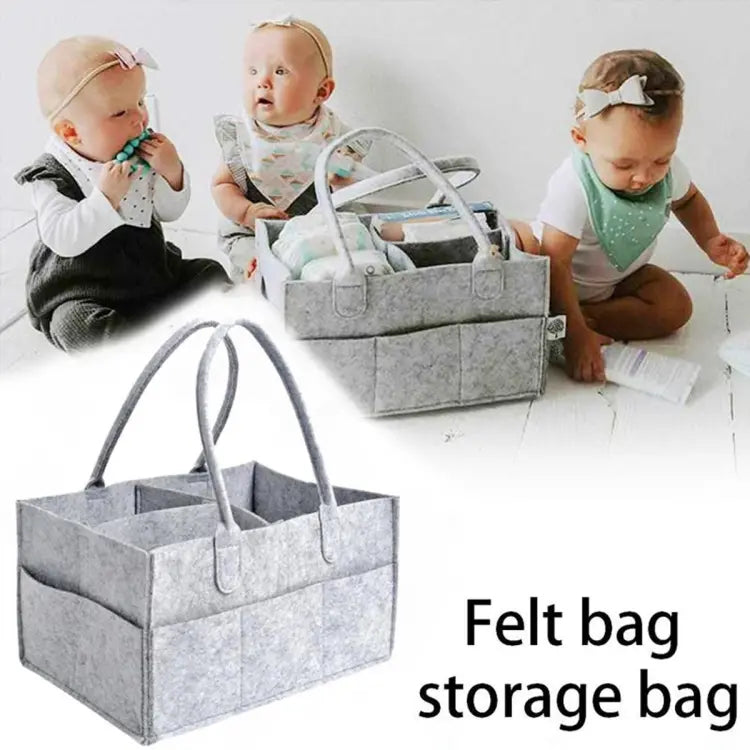 Foldable Baby Diaper Caddy Organizer