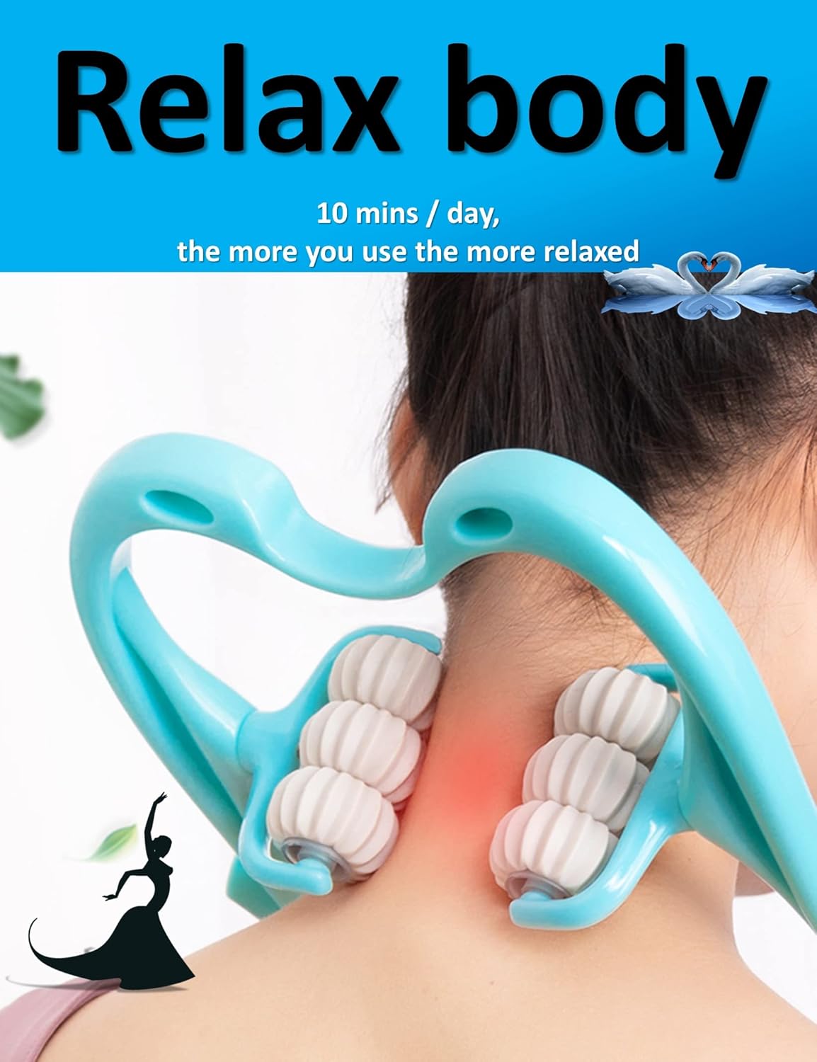 Six Wheel Neck Massager