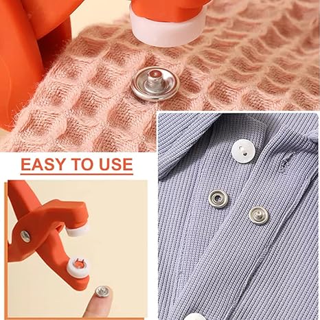 Snap Button Plier With Tool Kit With 100 Buttons