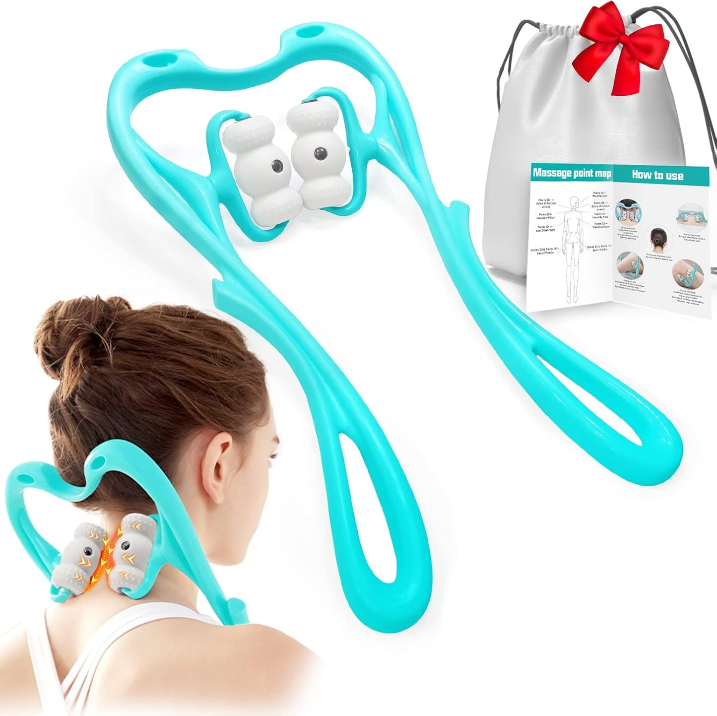 Six Wheel Neck Massager