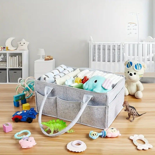 Foldable Baby Diaper Caddy Organizer