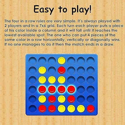 04 in Row Classical Boar Game