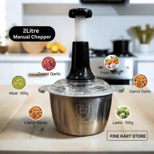 Stainless Steel Push Chopper