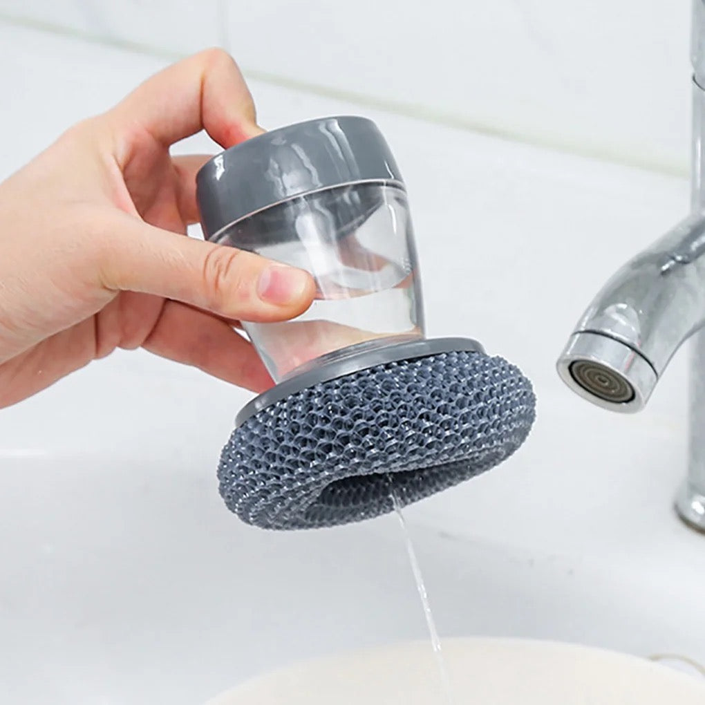 Kitchen Soap Dispencer Palm Brush