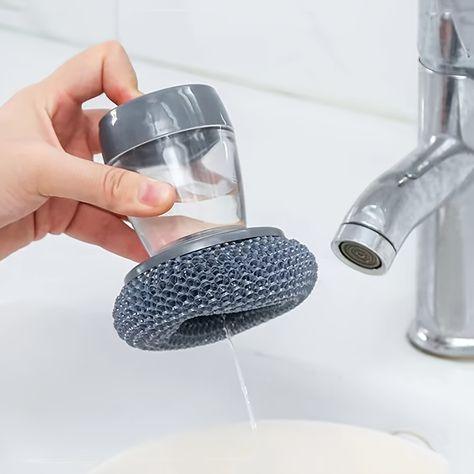 Kitchen Soap Dispencer Palm Brush
