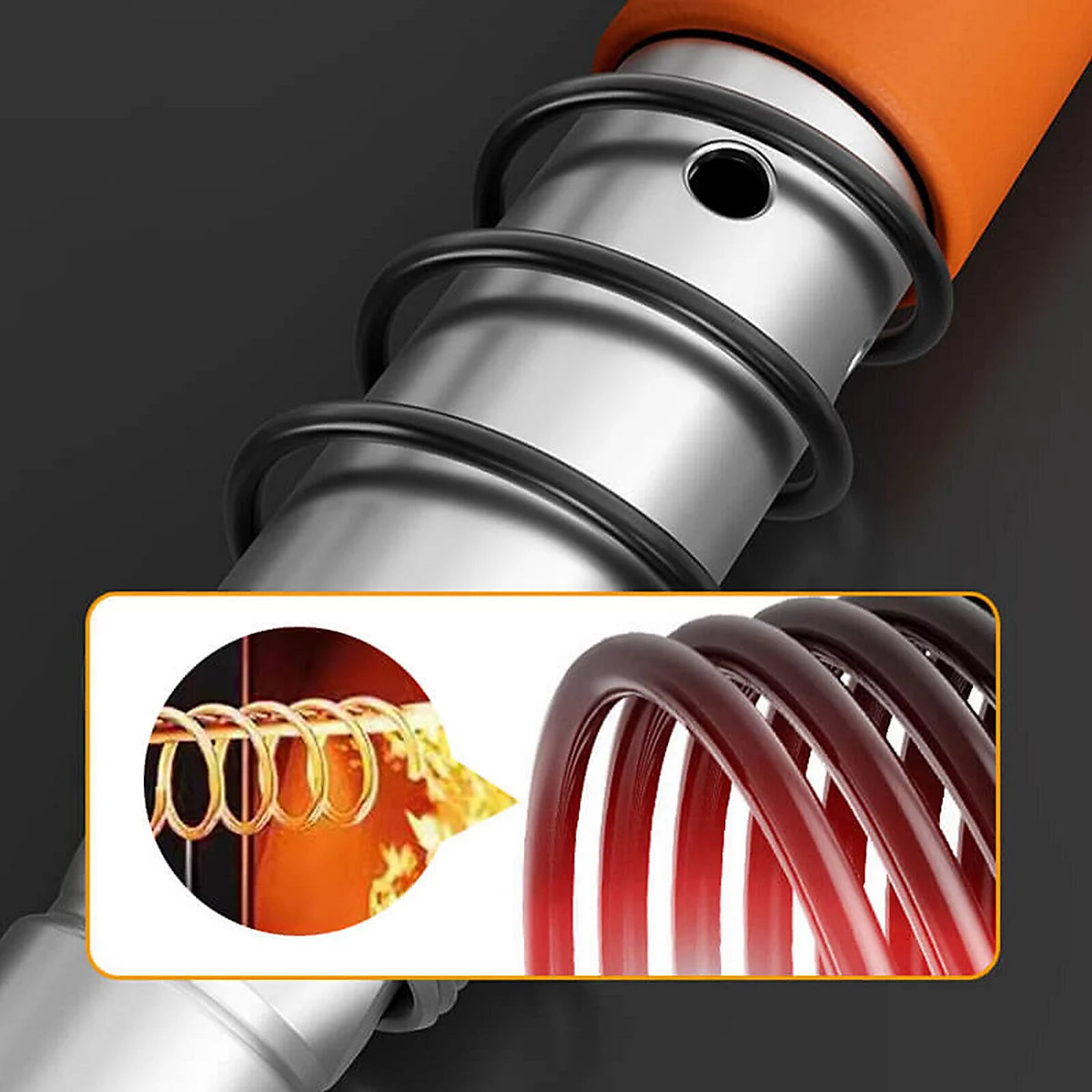 Heavy-Duty Concrete Nail Gun Kit with 10 Free Nails