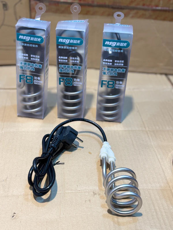 NSG F8 Water Heater Rod shock proof Portable Electric Water Heating Rod imported